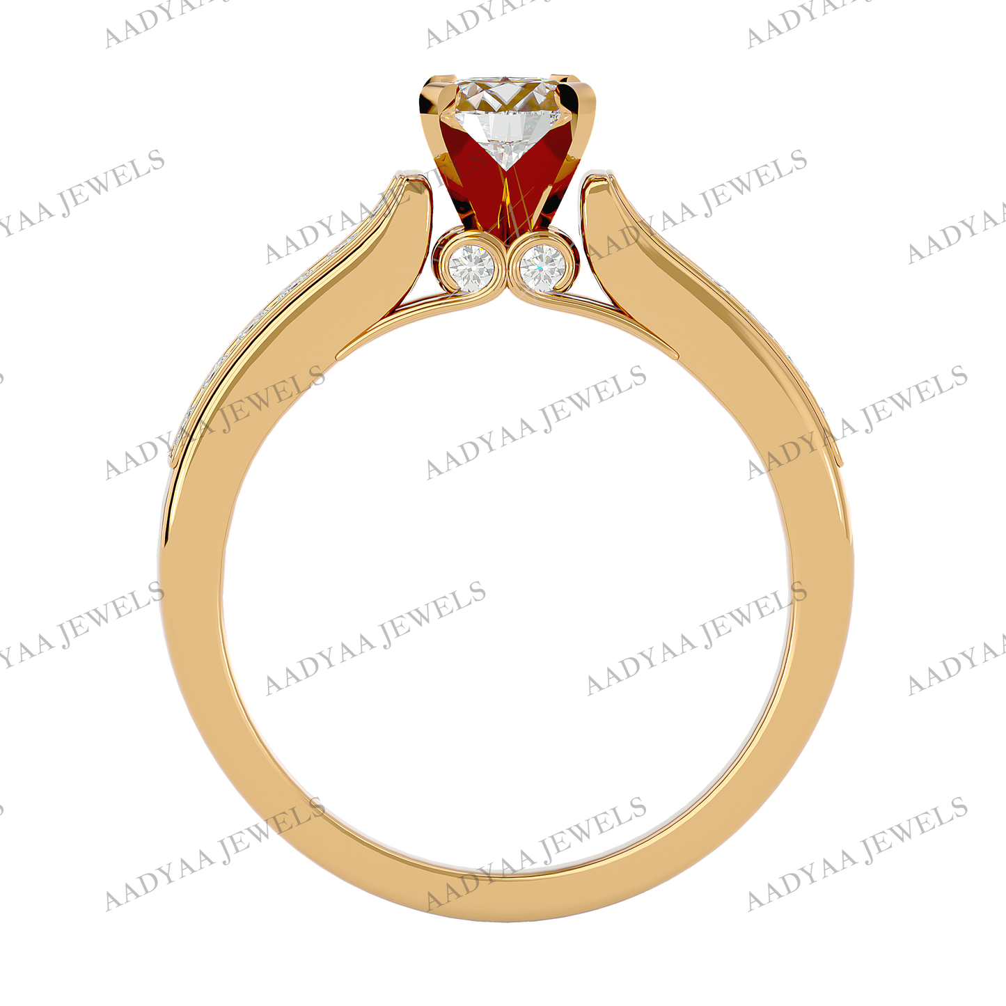 Perla Diamond Ladies Ring