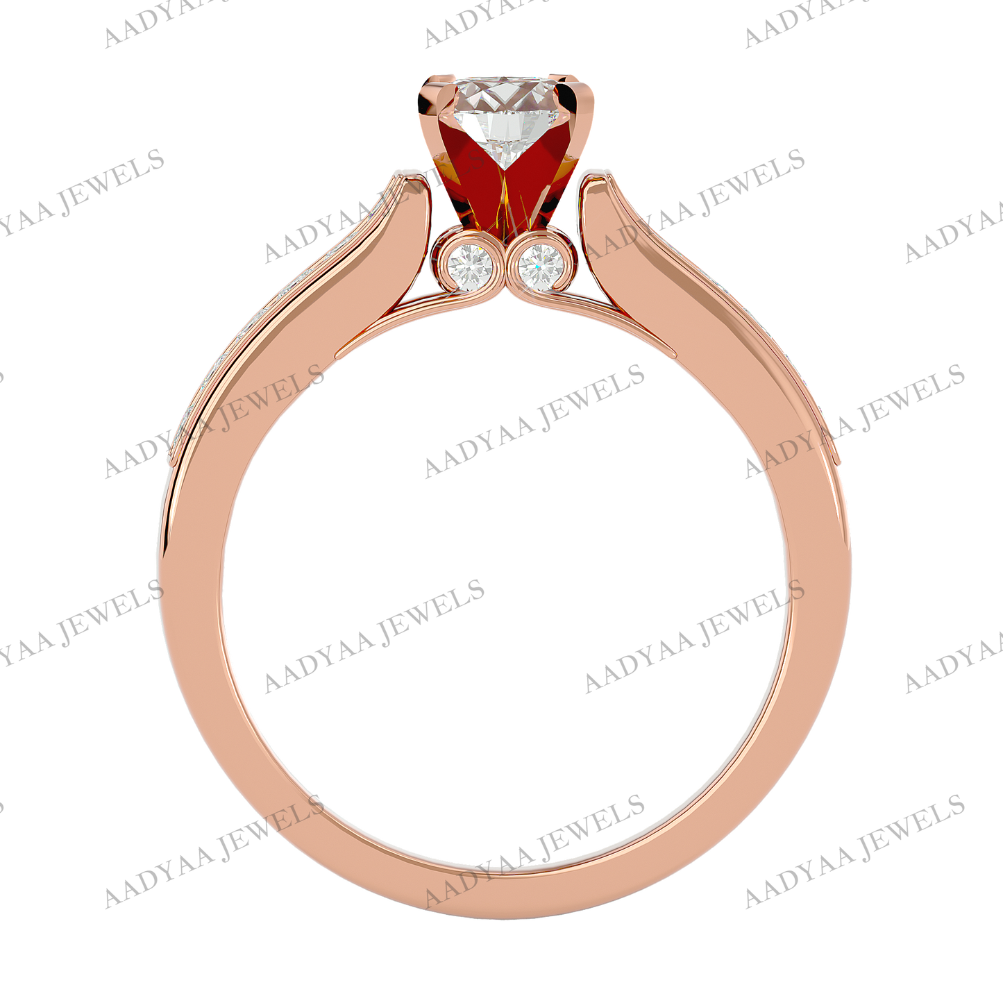 Perla Diamond Ladies Ring