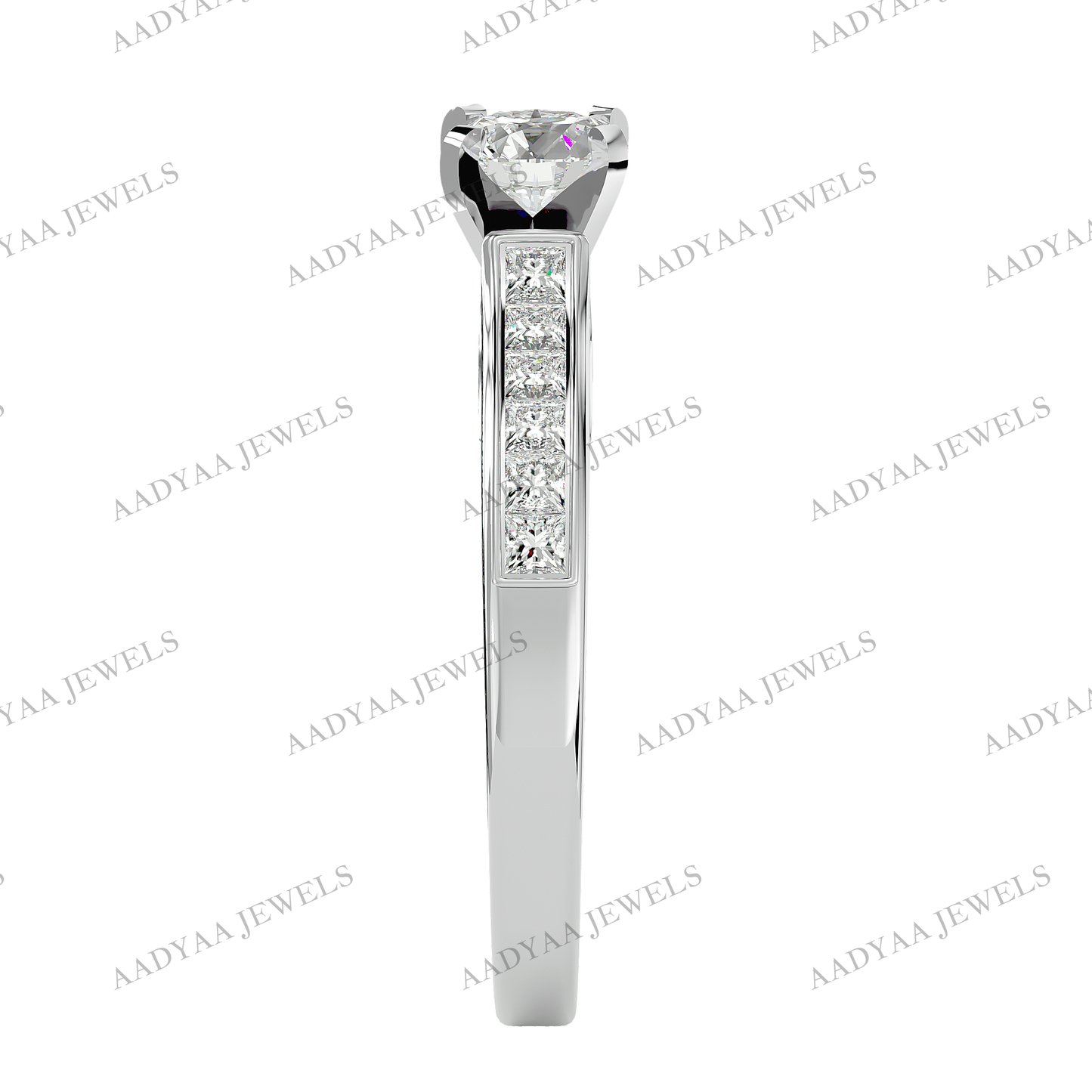 Perla Diamond Ladies Ring