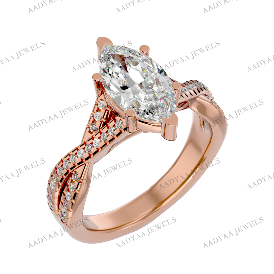 Adrienne Diamond Ladies Ring