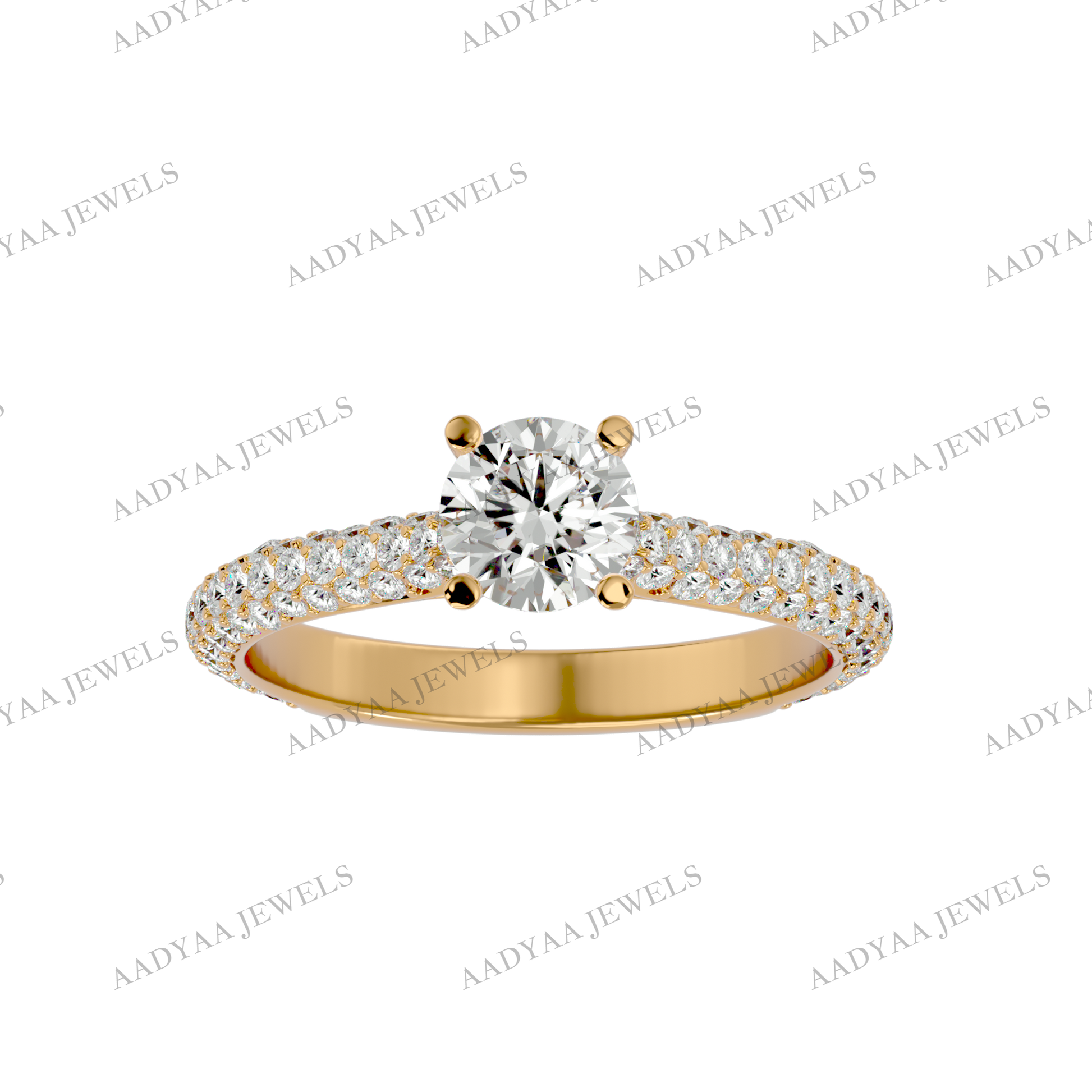 Nataly Diamond Ladies Ring | Aadyaajewels