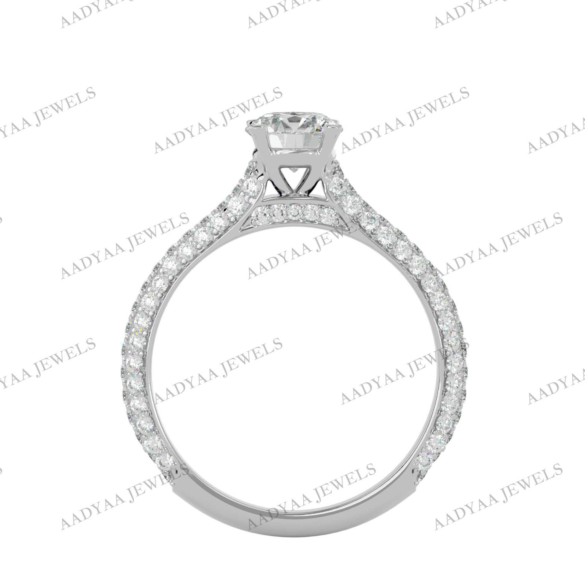 Nataly Diamond Ladies Ring | Aadyaajewels