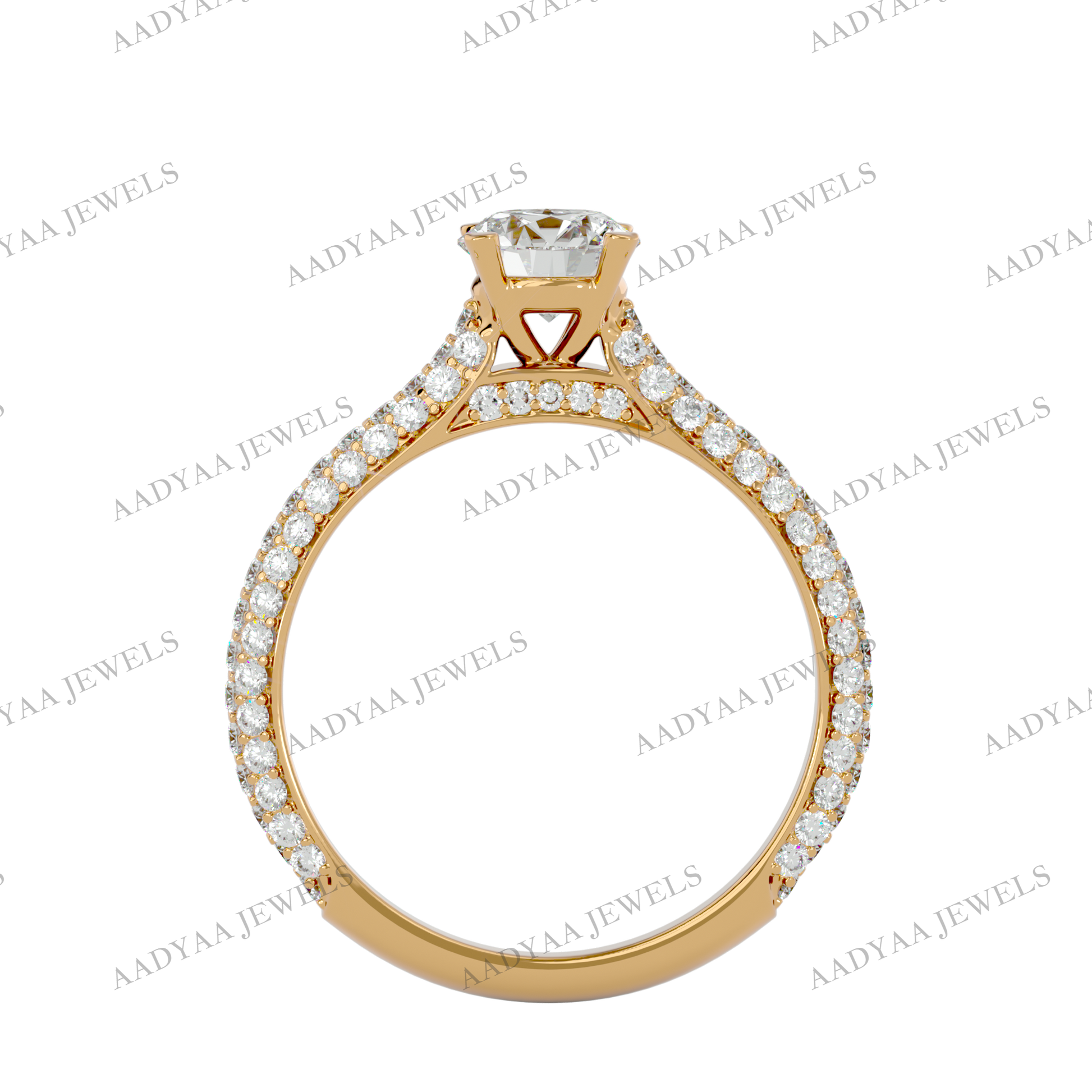 Nataly Diamond Ladies Ring | Aadyaajewels