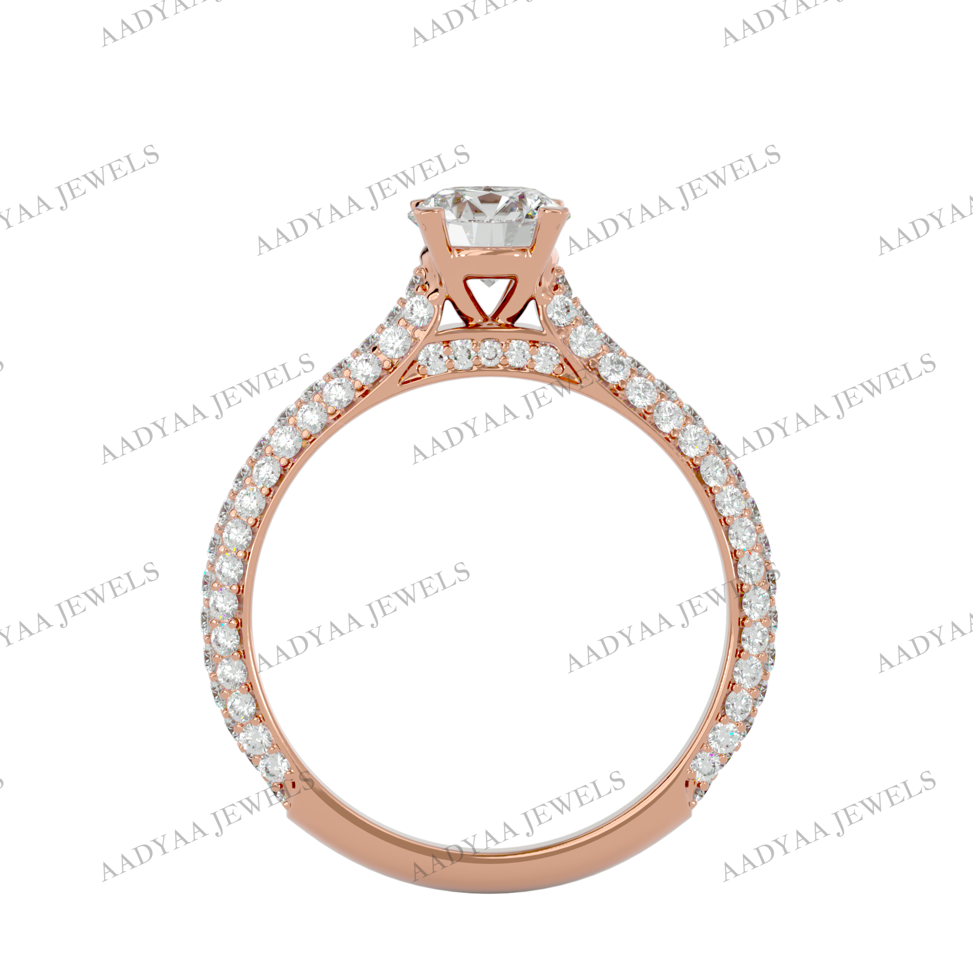 Nataly Diamond Ladies Ring | Aadyaajewels