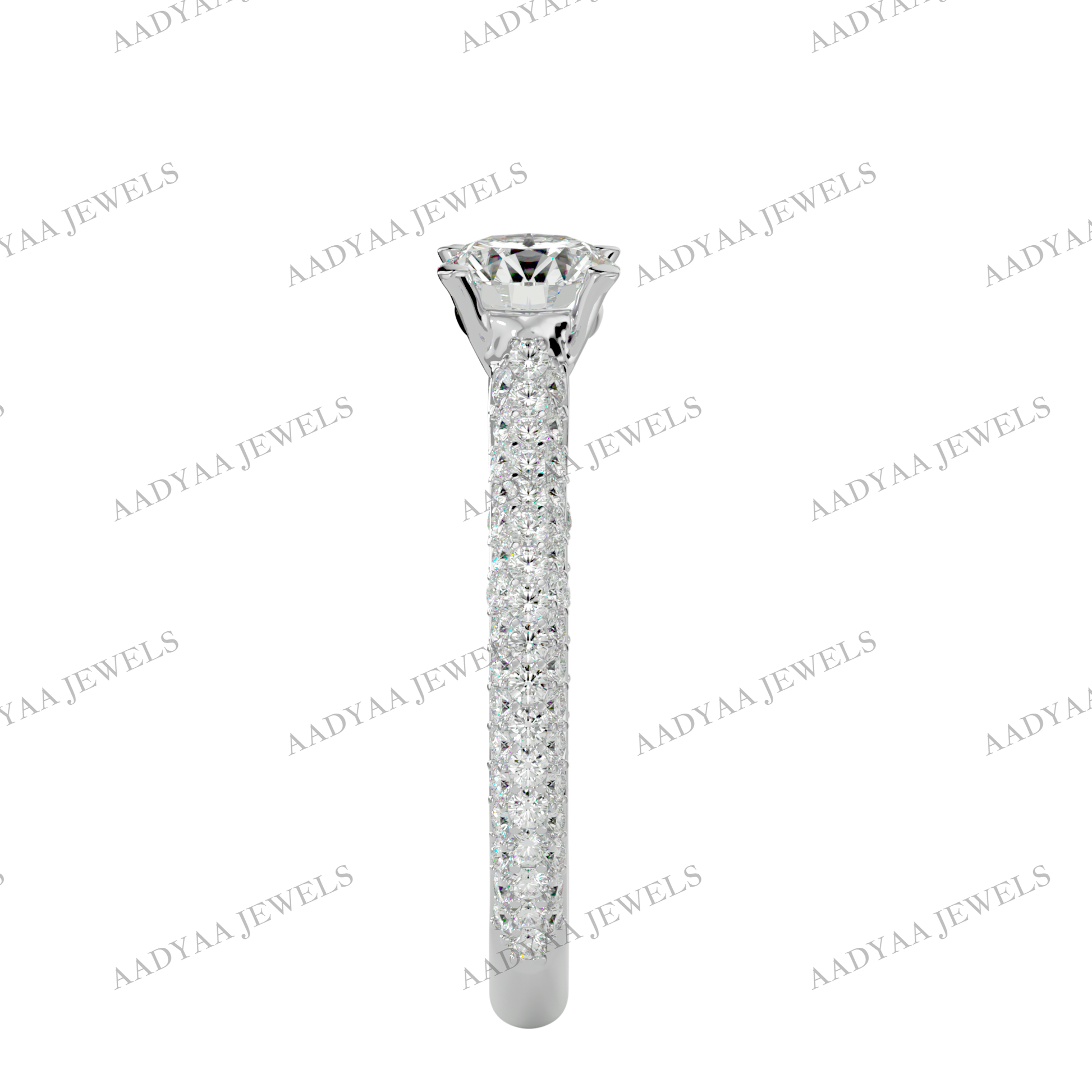 Nataly Diamond Ladies Ring | Aadyaajewels