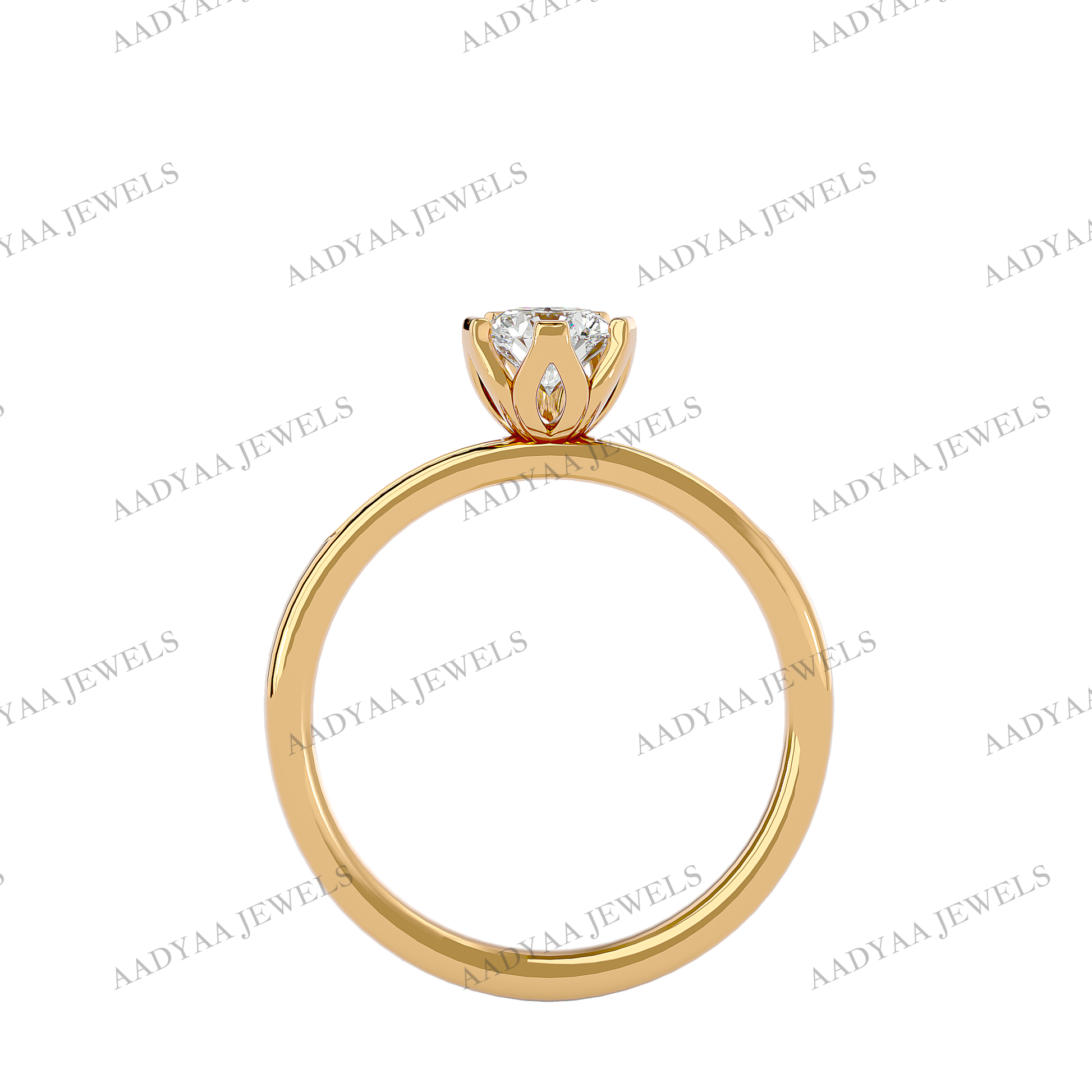 Ayleen Diamond Ladies Ring | Aadyaajewels
