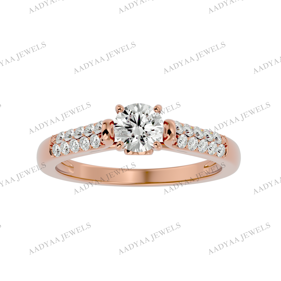 Ariadne Diamond Solitaire  Ladies Ring