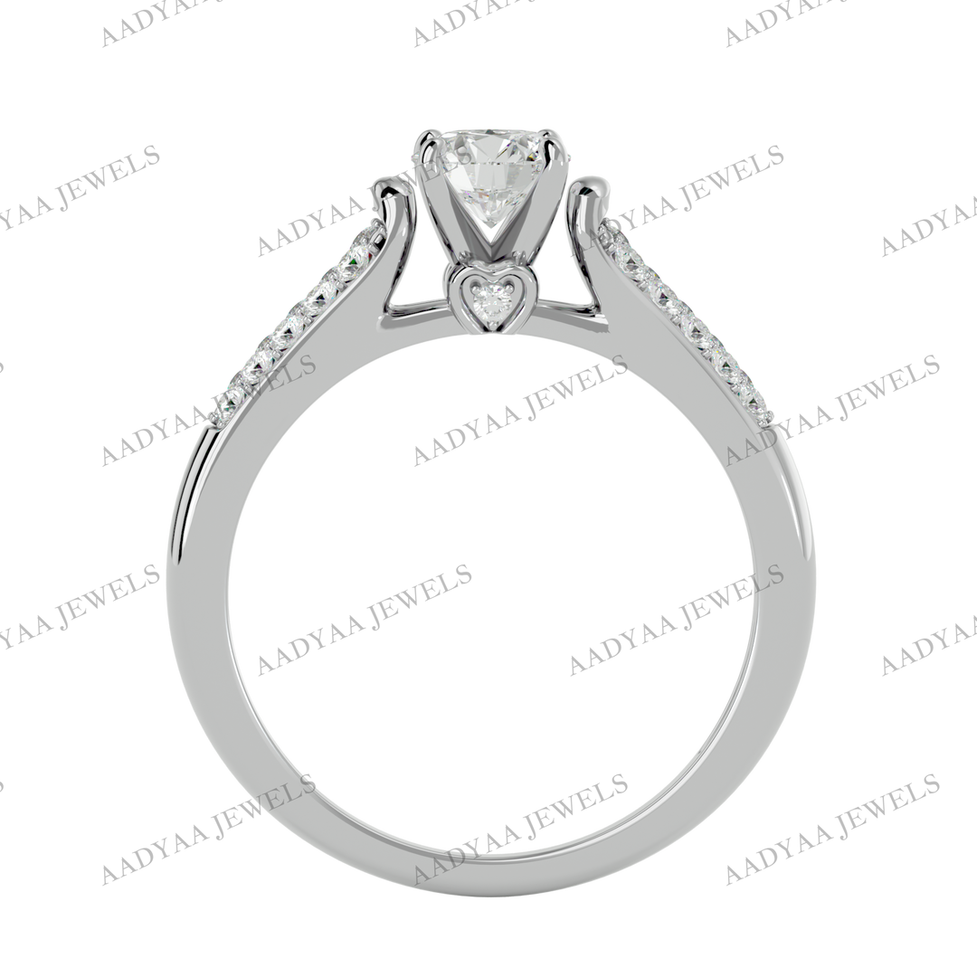 Ariadne Diamond Solitaire  Ladies Ring