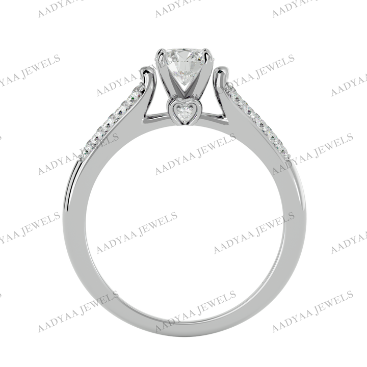 Ariadne Diamond Solitaire  Ladies Ring