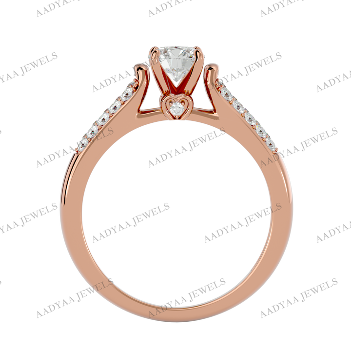 Ariadne Diamond Solitaire  Ladies Ring