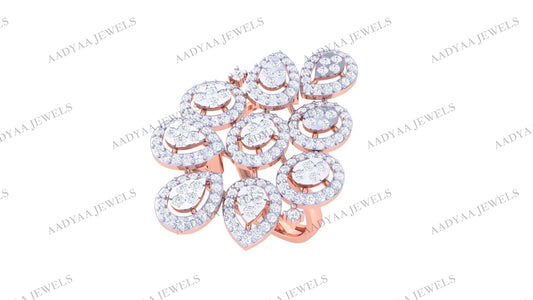 Anastasia Diamond Ladies Ring