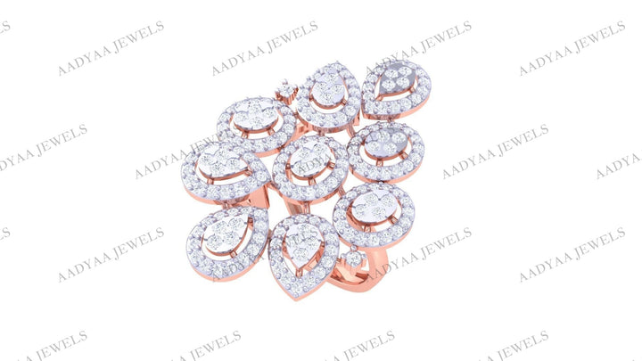 Anastasia Diamond Ladies Ring