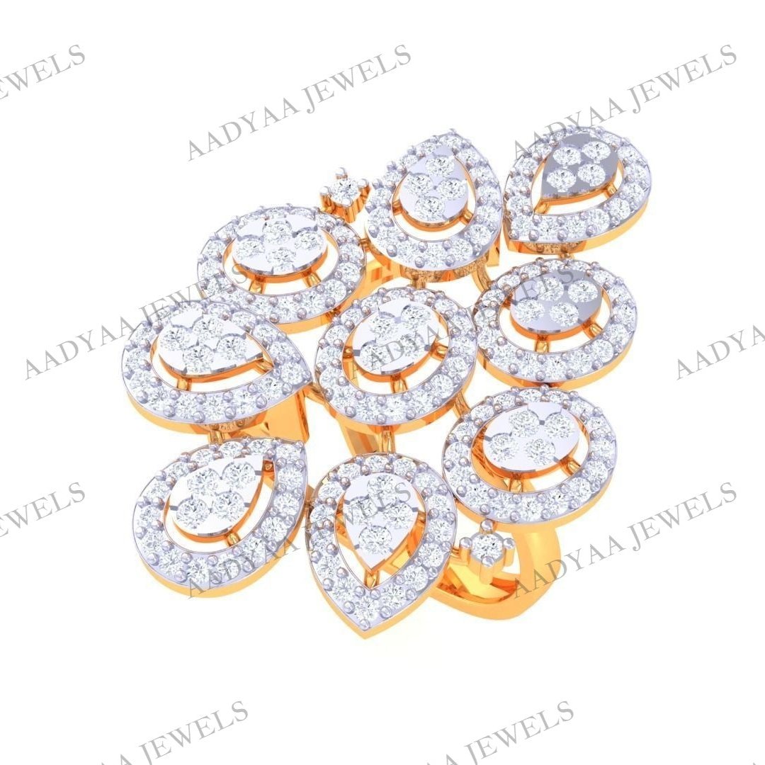 Anastasia Diamond Ladies Ring