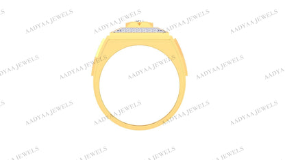 Saniyah Diamond Mens Ring
