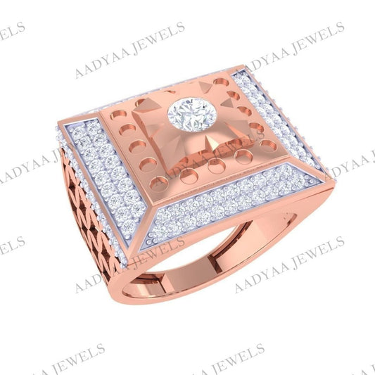 Arely Diamond Mens Ring