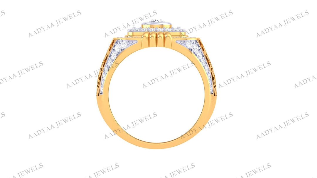 Kaylin Diamond Mens Ring