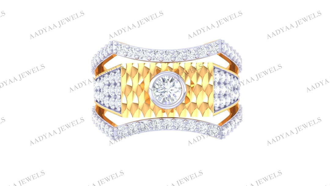 Marisol Diamond Mens Ring