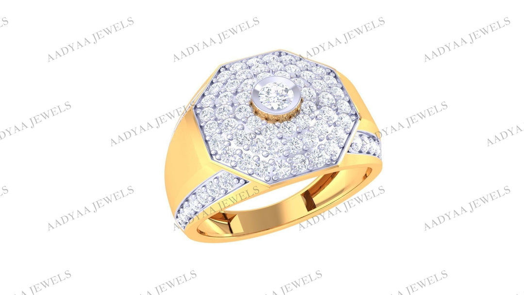 Avalyn Diamond Mens Ring