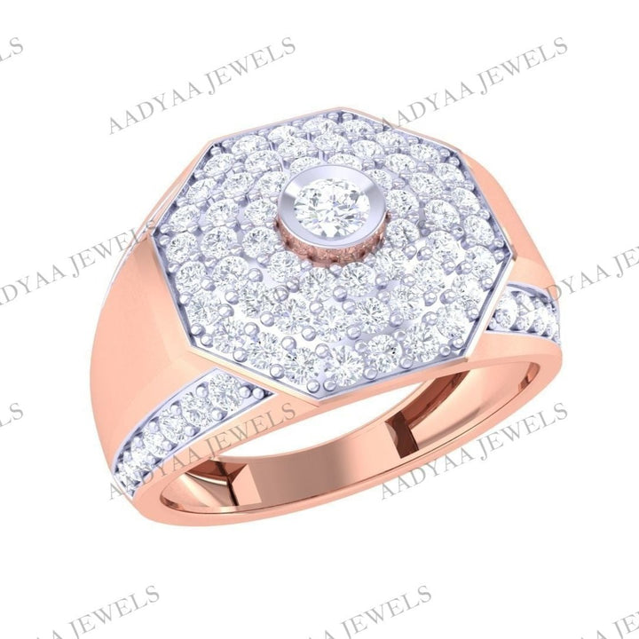 Avalyn Diamond Mens Ring