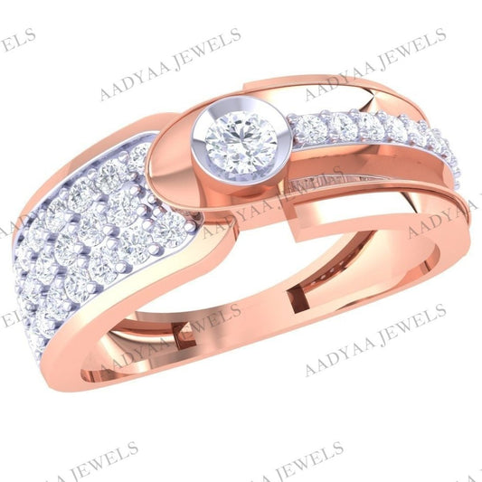 Kataleya Diamond Mens Ring