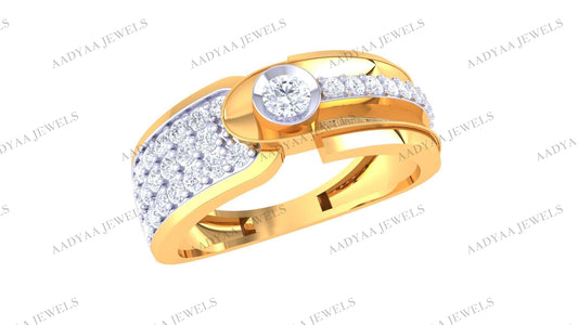 Kataleya Diamond Mens Ring