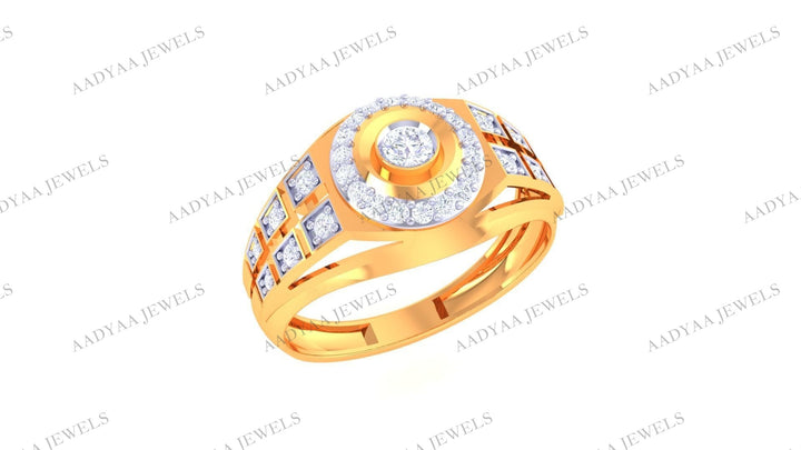 Egypt Diamond Mens Ring