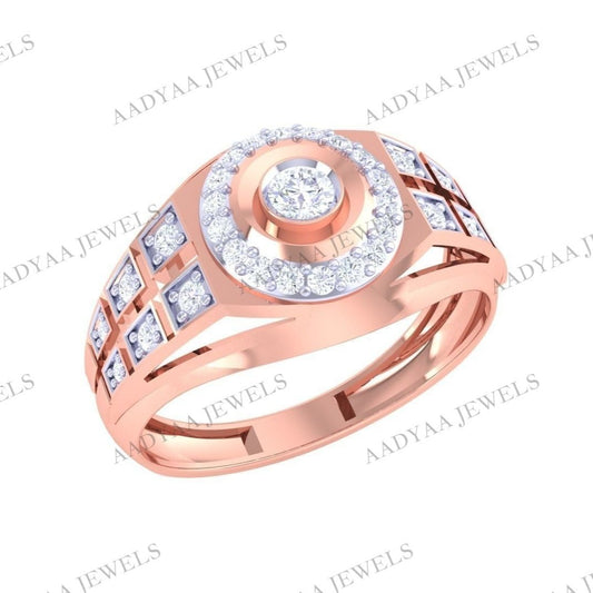 Egypt Diamond Mens Ring