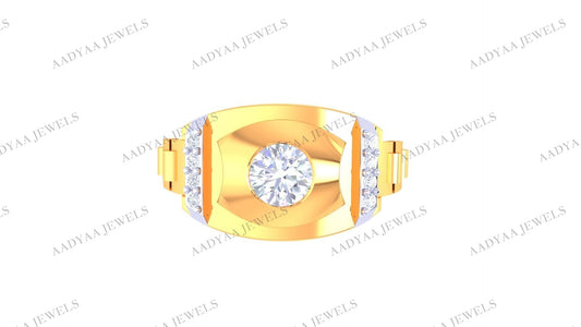 Zola Diamond Mens Ring