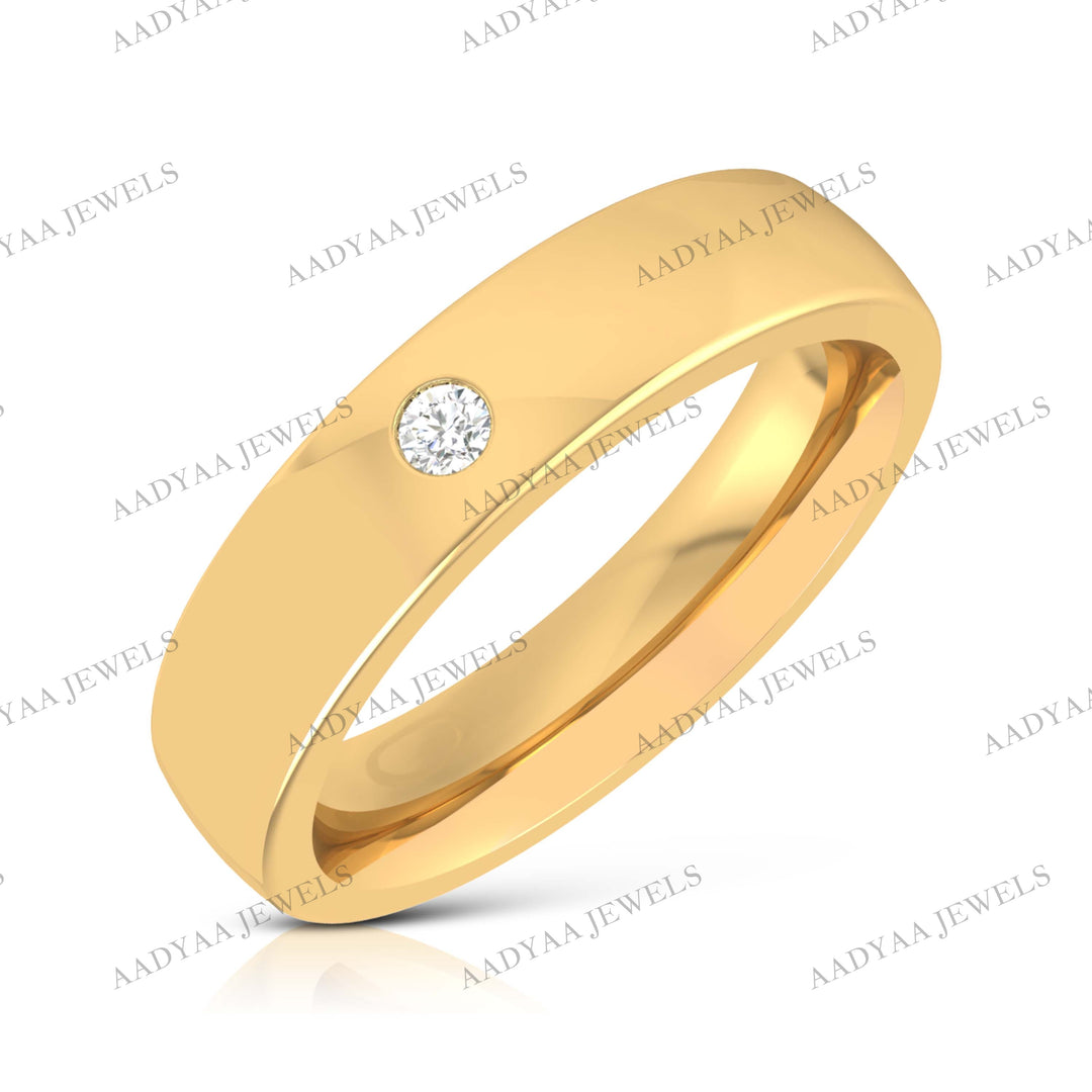 Primrose Diamond Mens Ring