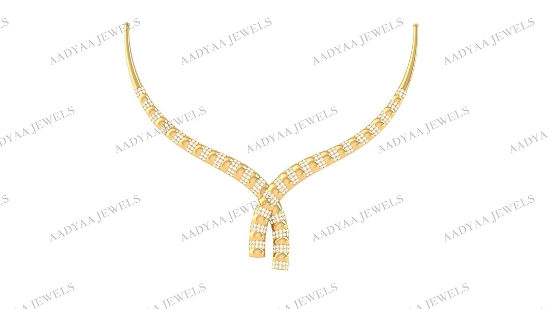 Daphne Diamond  Necklace