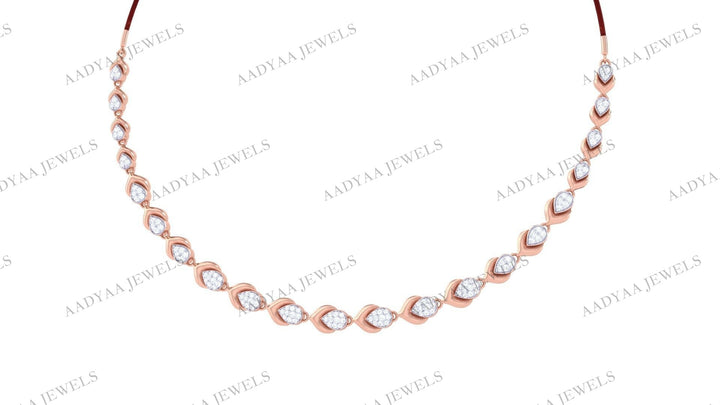 Poppy Diamond  Necklace