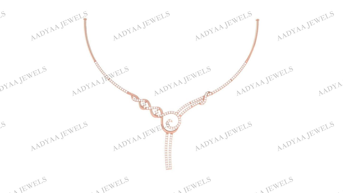 Lily Diamond  Necklace