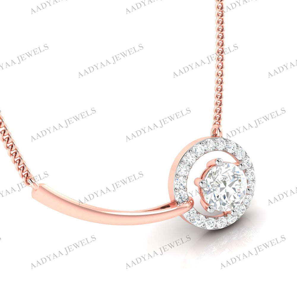 Aiyana Diamond Pendant Set