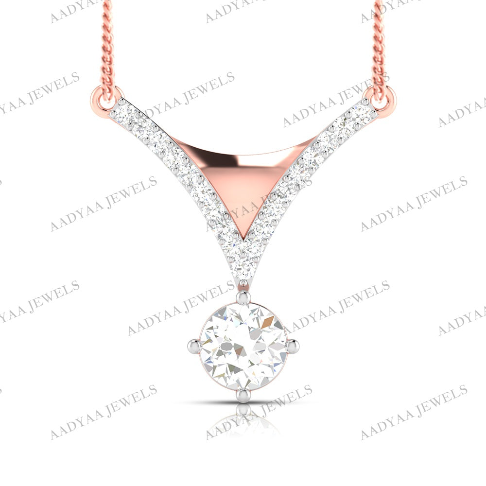 Keilani Diamond Pendant Set