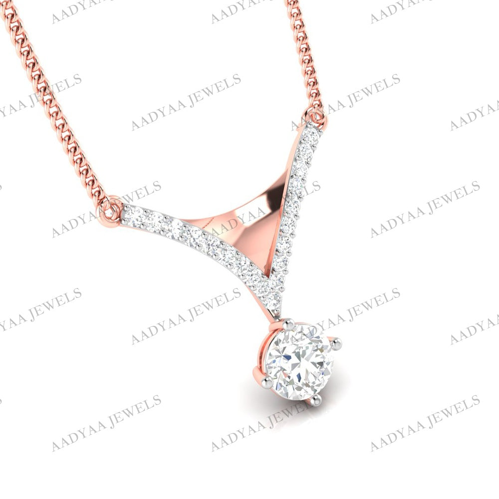 Keilani Diamond Pendant Set