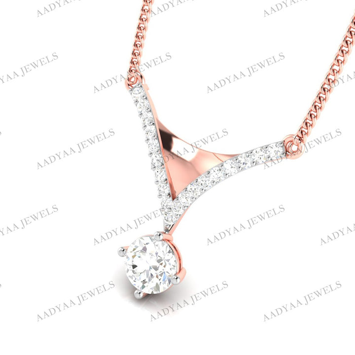 Keilani Diamond Pendant Set