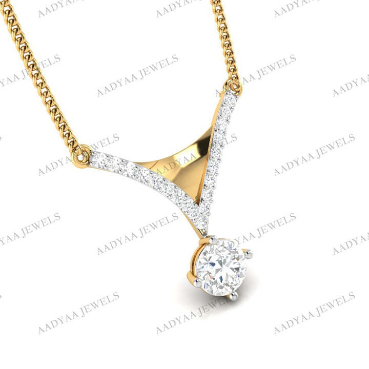 Keilani Diamond Pendant Set