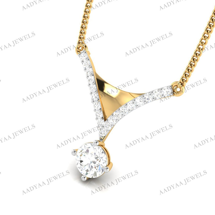 Keilani Diamond Pendant Set