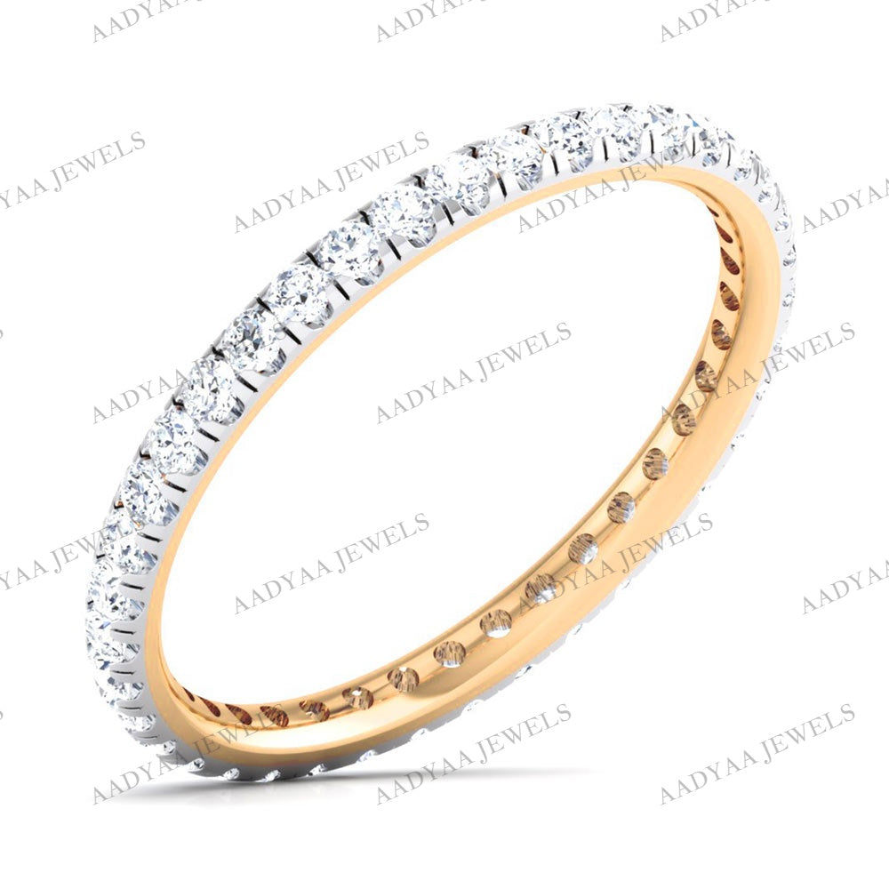 Ruth Diamond Ladies Ring | Aadyaajewels