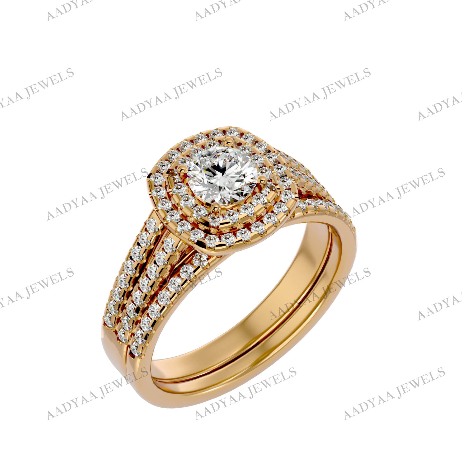 Lucy Diamond  Ring | Aadyaajewels