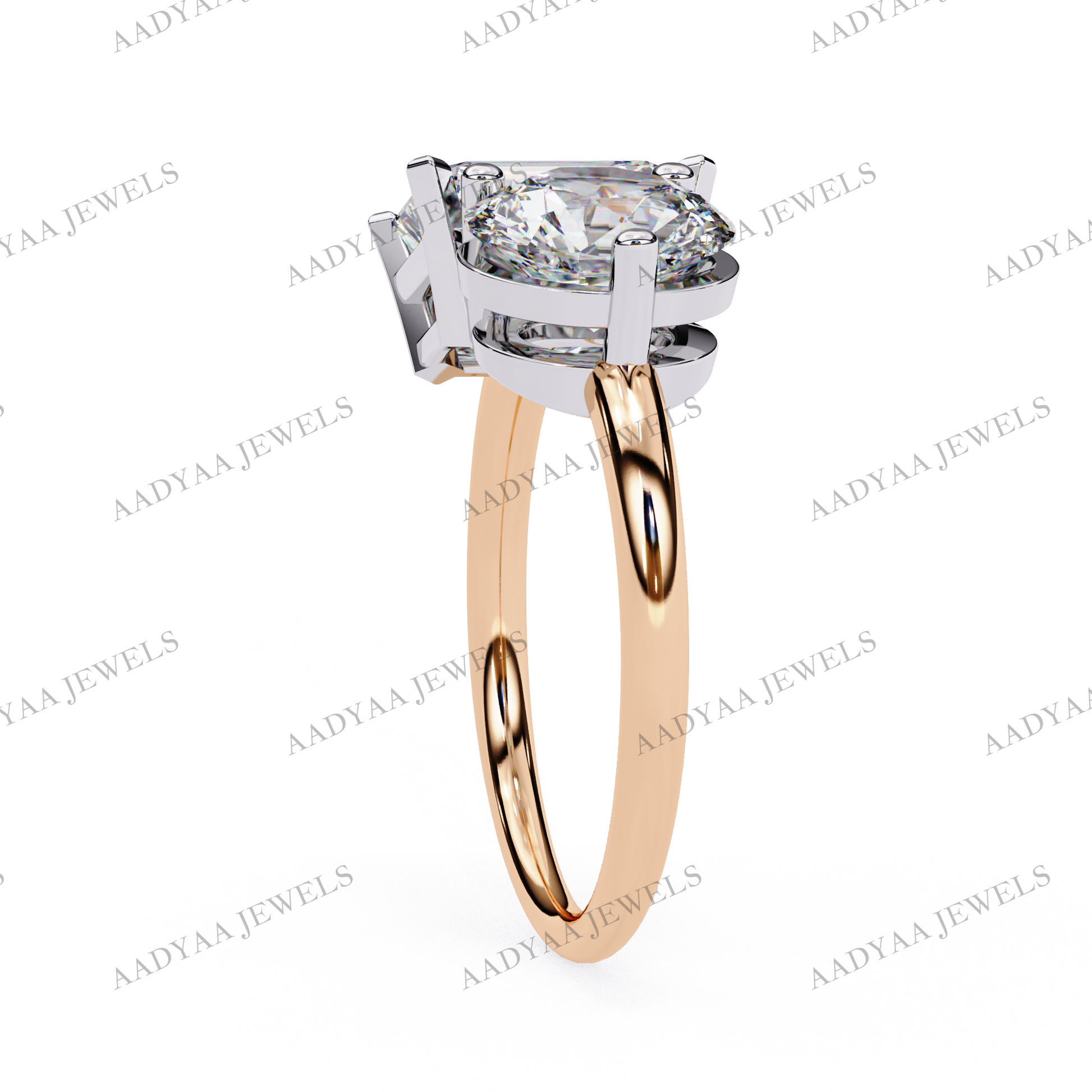Clementine Diamond Ladies Ring | Aadyaajewels