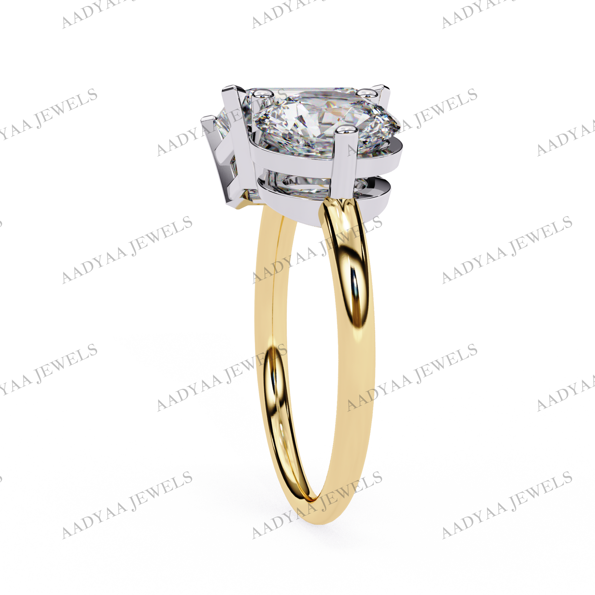 Clementine Diamond Ladies Ring | Aadyaajewels